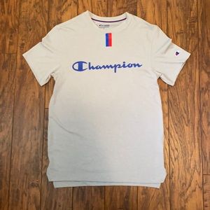 Men’s Champion T-Shirt size small -gray